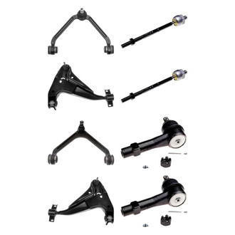 Dorman® - OE Solutions™ Front Lower and Upper Control Arm with Ball Joint and Tie Rod End Kit