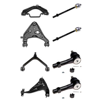 Dorman® - OE Solutions™ Front Lower and Upper Control Arm with Ball Joint and Tie Rod End Kit
