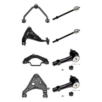 Dorman® - OE Solutions™ Front Lower and Upper Control Arm with Ball Joint and Tie Rod End Kit