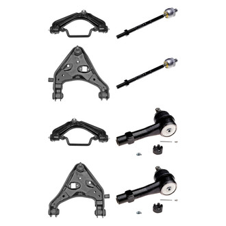 Dorman® - OE Solutions™ Front Lower and Upper Control Arm with Ball Joint and Tie Rod End Kit