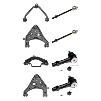 Dorman® - OE Solutions™ Front Lower and Upper Control Arm with Ball Joint and Tie Rod End Kit