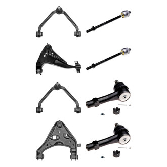 Dorman® - OE Solutions™ Front Lower and Upper Control Arm with Ball Joint and Tie Rod End Kit