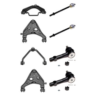 Dorman® - OE Solutions™ Front Lower and Upper Control Arm with Ball Joint and Tie Rod End Kit