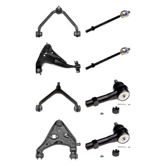 Dorman® - OE Solutions™ Front Lower and Upper Control Arm with Ball Joint and Tie Rod End Kit