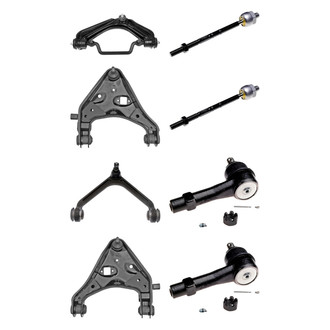 Dorman® - OE Solutions™ Front Lower and Upper Control Arm with Ball Joint and Tie Rod End Kit