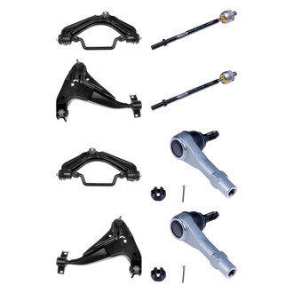 Dorman® - OE Solutions™ Front Lower and Upper Control Arm with Ball Joint and Tie Rod End Kit