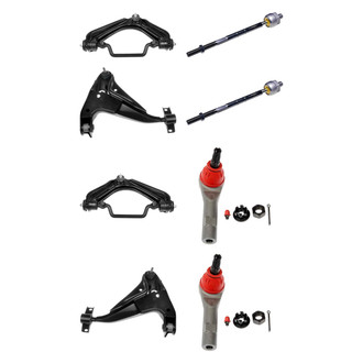 Dorman® - OE Solutions™ Front Lower and Upper Control Arm with Ball Joint and Tie Rod End Kit
