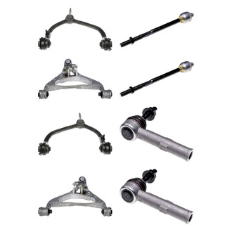 Dorman® - OE Solutions™ Front Lower and Upper Control Arm with Ball Joint and Tie Rod End Kit