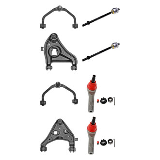 Dorman® - OE Solutions™ Front Lower and Upper Control Arm with Ball Joint and Tie Rod End Kit