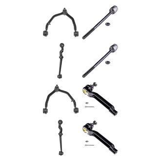 Dorman® - OE Solutions™ Front Lower and Upper Control Arm with Ball Joint and Tie Rod End Kit