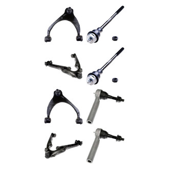 Dorman® - OE Solutions™ Front Lower and Upper Control Arm with Ball Joint and Tie Rod End Kit