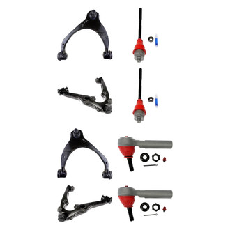 Dorman® - OE Solutions™ Front Lower and Upper Control Arm with Ball Joint and Tie Rod End Kit