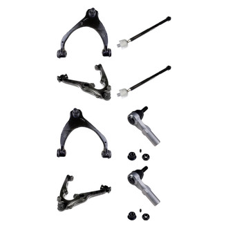 Dorman® - OE Solutions™ Front Lower and Upper Control Arm with Ball Joint and Tie Rod End Kit