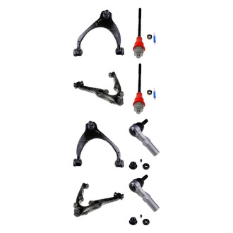Dorman® - OE Solutions™ Front Lower and Upper Control Arm with Ball Joint and Tie Rod End Kit