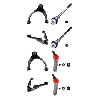 Dorman® - OE Solutions™ Front Lower and Upper Control Arm with Ball Joint and Tie Rod End Kit