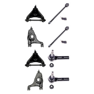 Dorman® - OE Solutions™ Front Lower and Upper Control Arm with Ball Joint and Tie Rod End Kit