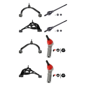 Dorman® - OE Solutions™ Front Lower and Upper Control Arm with Ball Joint and Tie Rod End Kit