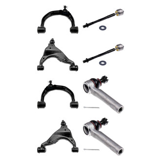 Dorman® - OE Solutions™ Front Lower and Upper Control Arm with Ball Joint and Tie Rod End Kit