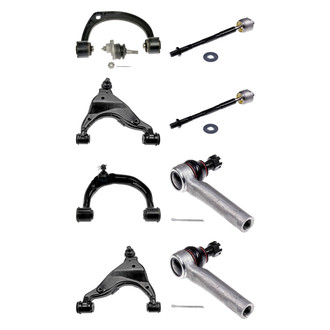Dorman® - OE Solutions™ Front Lower and Upper Control Arm with Ball Joint and Tie Rod End Kit