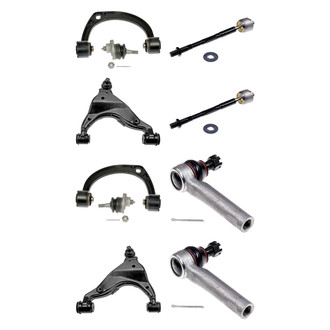 Dorman® - OE Solutions™ Front Lower and Upper Control Arm with Ball Joint and Tie Rod End Kit