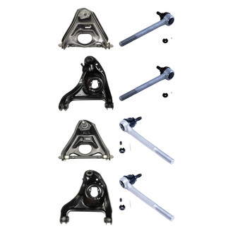 Dorman® - OE Solutions™ Front Lower and Upper Control Arm with Ball Joint and Tie Rod End Kit