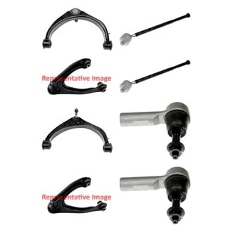 Dorman® - OE Solutions™ Front Lower and Upper Control Arm with Ball Joint and Tie Rod End Kit