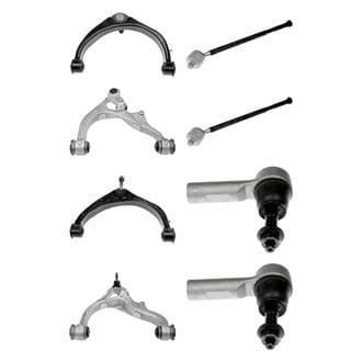 Dorman® - OE Solutions™ Front Lower and Upper Control Arm with Ball Joint and Tie Rod End Kit