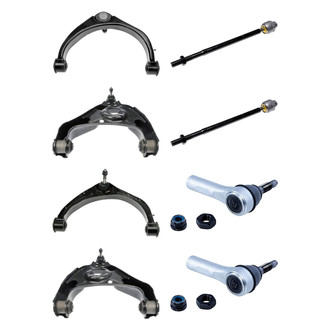 Dorman® - OE Solutions™ Front Lower and Upper Control Arm with Ball Joint and Tie Rod End Kit
