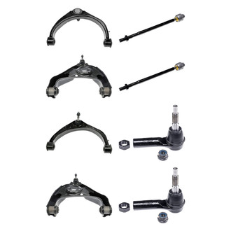 Dorman® - OE Solutions™ Front Lower and Upper Control Arm with Ball Joint and Tie Rod End Kit