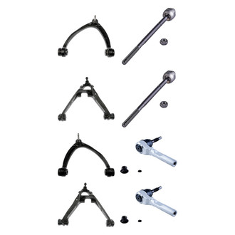 Dorman® - OE Solutions™ Front Lower and Upper Control Arm with Ball Joint and Tie Rod End Kit
