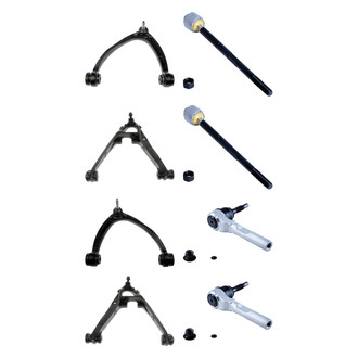 Dorman® - OE Solutions™ Front Lower and Upper Control Arm with Ball Joint and Tie Rod End Kit