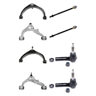 Dorman® - OE Solutions™ Front Lower and Upper Control Arm with Ball Joint and Tie Rod End Kit