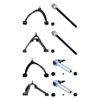 Dorman® - OE Solutions™ Front Lower and Upper Control Arm with Ball Joint and Tie Rod End Kit