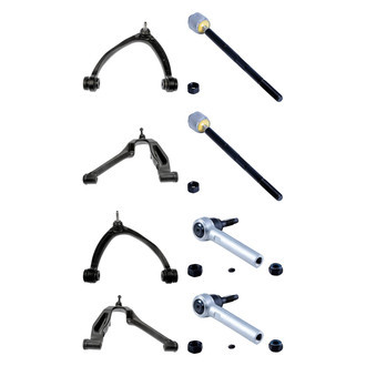 Dorman® - OE Solutions™ Front Lower and Upper Control Arm with Ball Joint and Tie Rod End Kit