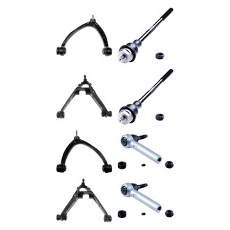 Dorman® - OE Solutions™ Front Lower and Upper Control Arm with Ball Joint and Tie Rod End Kit