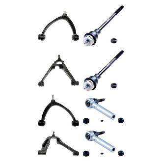 Dorman® - OE Solutions™ Front Lower and Upper Control Arm with Ball Joint and Tie Rod End Kit
