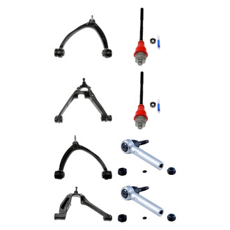 Dorman® - OE Solutions™ Front Lower and Upper Control Arm with Ball Joint and Tie Rod End Kit