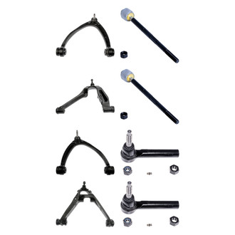 Dorman® - OE Solutions™ Front Lower and Upper Control Arm with Ball Joint and Tie Rod End Kit
