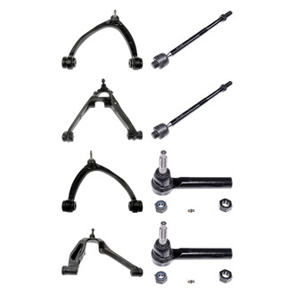 Dorman® - OE Solutions™ Front Lower and Upper Control Arm with Ball Joint and Tie Rod End Kit