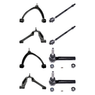 Dorman® - OE Solutions™ Front Lower and Upper Control Arm with Ball Joint and Tie Rod End Kit