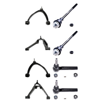 Dorman® - OE Solutions™ Front Lower and Upper Control Arm with Ball Joint and Tie Rod End Kit
