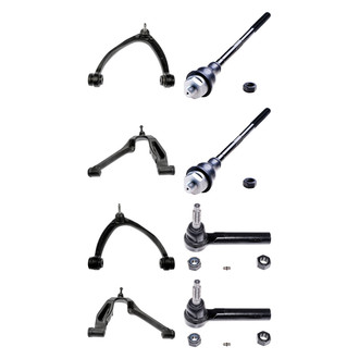 Dorman® - OE Solutions™ Front Lower and Upper Control Arm with Ball Joint and Tie Rod End Kit