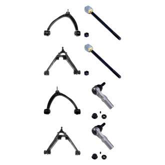 Dorman® - OE Solutions™ Front Lower and Upper Control Arm with Ball Joint and Tie Rod End Kit