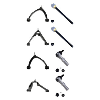 Dorman® - OE Solutions™ Front Lower and Upper Control Arm with Ball Joint and Tie Rod End Kit