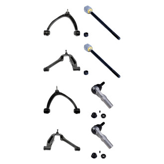 Dorman® - OE Solutions™ Front Lower and Upper Control Arm with Ball Joint and Tie Rod End Kit