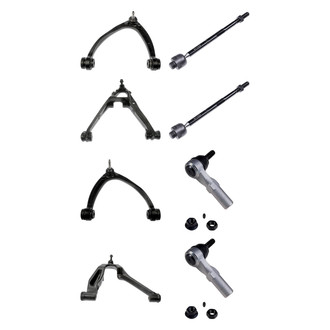 Dorman® - OE Solutions™ Front Lower and Upper Control Arm with Ball Joint and Tie Rod End Kit