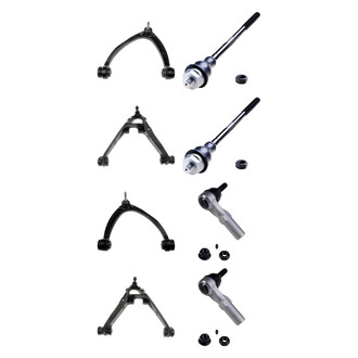 Dorman® - OE Solutions™ Front Lower and Upper Control Arm with Ball Joint and Tie Rod End Kit