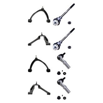 Dorman® - OE Solutions™ Front Lower and Upper Control Arm with Ball Joint and Tie Rod End Kit
