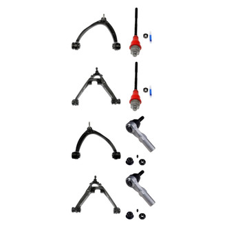 Dorman® - OE Solutions™ Front Lower and Upper Control Arm with Ball Joint and Tie Rod End Kit