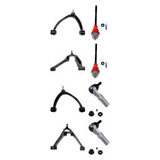 Dorman® - OE Solutions™ Front Lower and Upper Control Arm with Ball Joint and Tie Rod End Kit